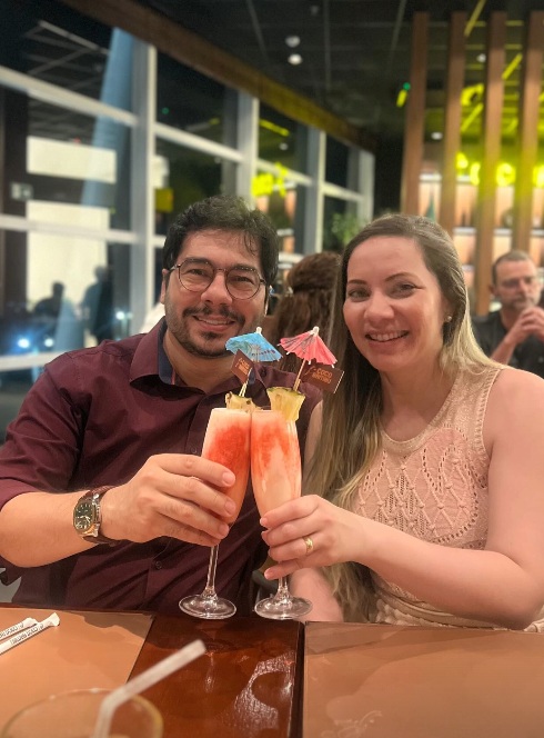 Átila e Dra. Aranda Haber